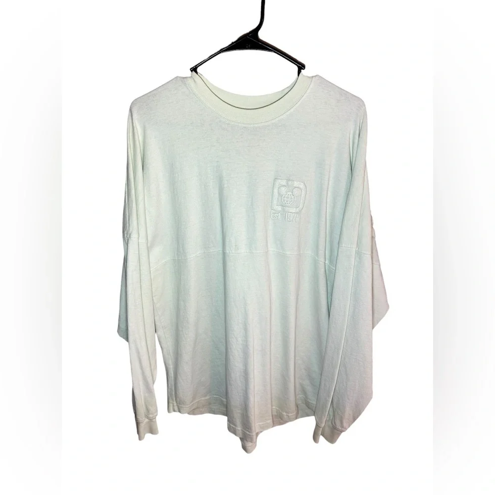 Disney World Spirit Jersey Light Mint Green Size M - Picture 4 of 10